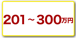 201～300万円